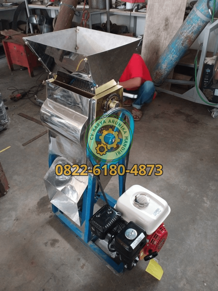 Mesin Pulper Kopi Stainless Kapasitas 250 kg/jam - Image 3