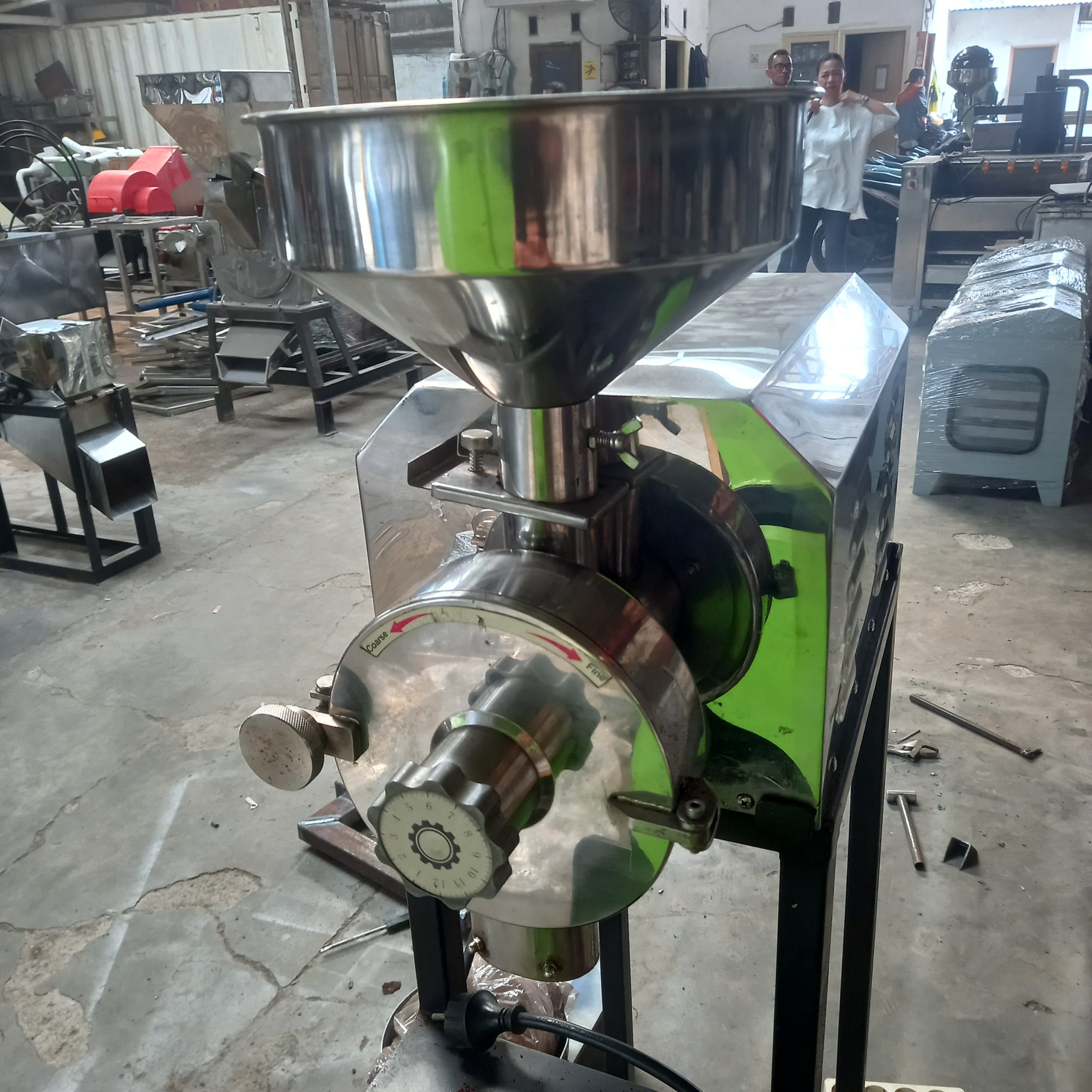 Mesin Penggiling Kopi Kapasitas 30 kg/jam - Mesin Penghalus Kopi - Image 2