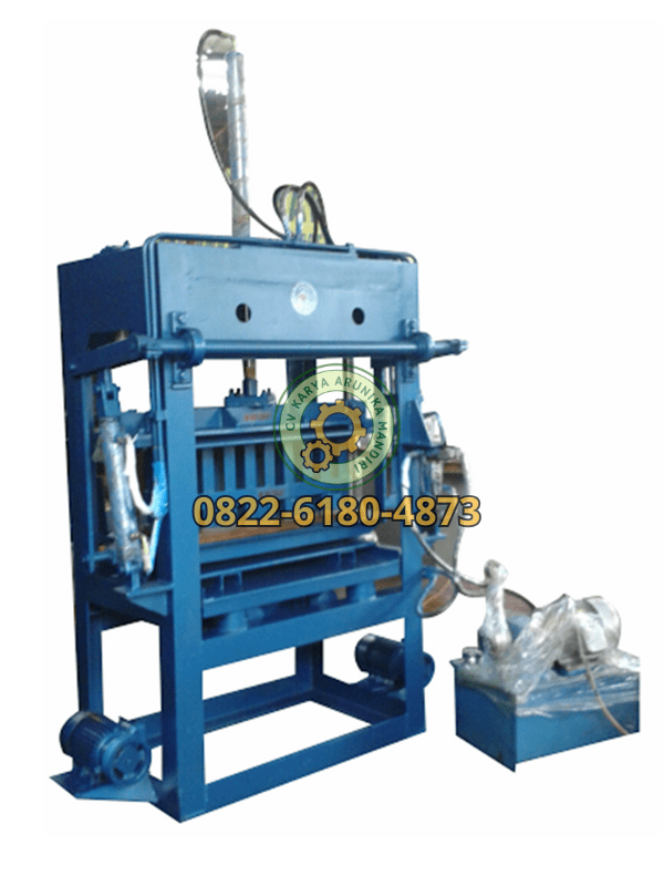 Mesin Press Batako dan Paving Block Hidrolik Manual