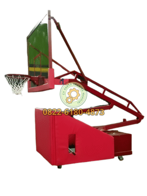 PAPAN PANTUL RING BASKET PORTABLE TIANG LIPAT HYDRAULIC OTOMATIS